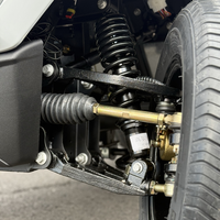 Voiturette de golf électrique au lithium 72V Buggy Sport Direction Suspension indépendante Freinage régénératif Performance