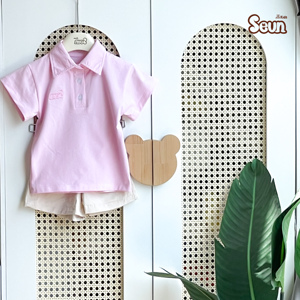 Camiseta Polo de Alta Calidad para Niños, Tela de Algodón Cómoda y Duradera, Ropa para Jugar al Aire Libre para Niños y Niñas - Product Image 4