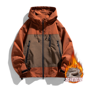 Chaqueta personalizada con logotipo 2025 para hombre y mujer, a prueba de viento, impermeable, informal, cómoda, cálida, elegante y popular - Product Image 2