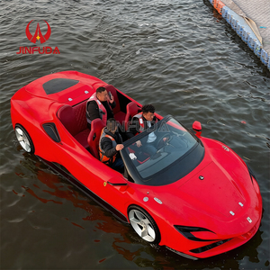 Lancha rápida Ferrari roja viral, el lugar perfecto para tomar fotografías en los complejos turísticos. Color Impresionante, Excelente Rendimiento - Product Image 3