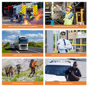 UNIWA F41 Walkie Talkie POC 4G LTE al por Mayor, de Largo Alcance, Android, WiFi, Portátil, Global, IP54, GPS - Product Image 6