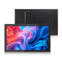 Moniteur tactile mural 21,5 23,6 27 32 pouces, PC tout-en-un avec processeur Intel I3 I5 I7 N100 X86, ports RS232 RS485 LAN USB