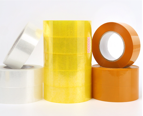 Factory Wholesale Acrylic Self Adhesive BOPP Jumbo Roll Transparent Clear Brown Waterproof Packing Tape for Carton Sealing