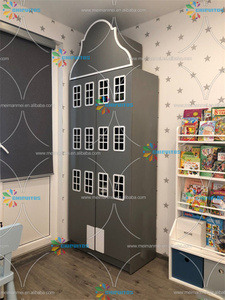 Nuovo Design Chiquitos: Armadio Castello Colorato per Bambini, Mobile <span class=keywords><strong>in</strong></span> Legno con <span class=keywords><strong>Libreria</strong></span> per Scuola e Soggiorno - Product Image 5