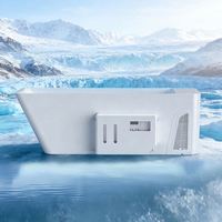 Bañera de Hielo Rectangular Acrílica Comercial Todo en Uno para Atletas de Fútbol, Recuperación Muscular, para Gimnasio y Deportes