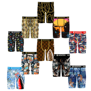 Soldes Chaudes Marque Américaine de Créateur Ethikaes Caleçons Sous-vêtements Grande Taille Sport Imprimé Graphique Homme Boxers Ethikaed - Product Image 6