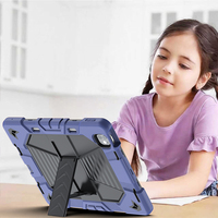 Casing Tablet Pelindung Silikon Heavy Duty dengan Tali Bahu untuk iPad Pro 13 M5 2025
