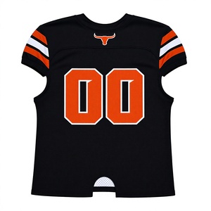 Premium Custom Football Jersey OEM Polyester <b>Mesh</b> Team Sportswear Anti-Bacterial Breathable Performance Fabric <b>Short</b> Sleeve - Product Image 2