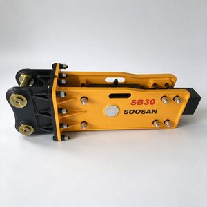 Martillo Hidráulico SOOSAN SB30 Tipo Superior para Excavadoras de 2-4.5 Toneladas, 1 Año de Garantía - Product Image 1