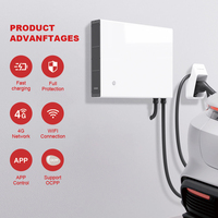 CCS2 Schnell-Ladestation 20KW 30KW 40KW Haushalts-Plug-and-Play 5M Kabel DC EV-Ladegerät