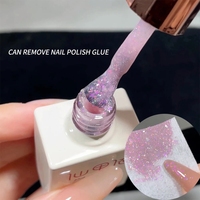 Vernis à ongles semi-permanent opale Aurora gel, 15ml, étincelles, sirène, paillettes, UV, manucure, bricolage