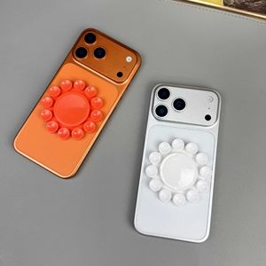 Soporte Creativo para Teléfono Celular con Forma de Girasol, Ventosa de Silicona, Soporte de Succión para Vidrio, Soporte Antideslizante con Adhesivo Trasero - Product Image 1