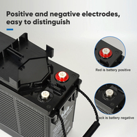 Batterie solaire au gel au plomb-acide DBF105-12 12V 105Ah, haute performance, démarrage, télécommunication, onduleur, stockage