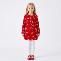 Ensembles de vêtements pour filles, ensemble jupe, veste courte en tweed rouge à manches longues, nœuds brodés, jupe mini taille haute, polyester/coton