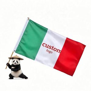 Drapeau en polyester personnalisé de haute qualité 3x5 pieds (150*90 cm) – Impression publicitaire économique avec n'importe quel logo – Drapeau et bannière promotionnels en coton - Product Image 1