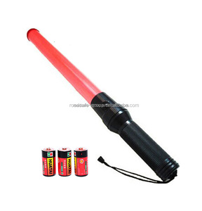 Bâton de signalisation routière 51/54 cm, lumière LED clignotante, rechargeable / à piles, bâton de signalisation routière - Product Image 4