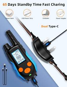 Kalung Pelatihan Anjing dengan Remote Jarak 1640ft Tahan Air & Dapat Diisi Ulang Bahan Plastik untuk Anjing Sedang/Besar - Product Image 5