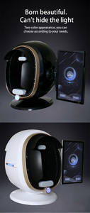 AI Skin Analyzer Machine Problèmes de peau du visage et fournit une élimination blanchissante de l'acné et un traitement relaxant - Product Image 3