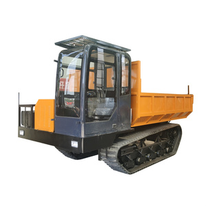 Nouveau mini-dumper à chenilles 2 roues motrices, véhicule de transport lourd avec direction à gauche pour projets de construction à petite échelle - Product Image 1