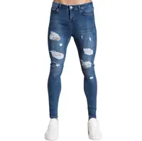 2021 Offre Spéciale jean homme de marque denim skinny déchiré hommes mode jeans grande taille pour les hommes