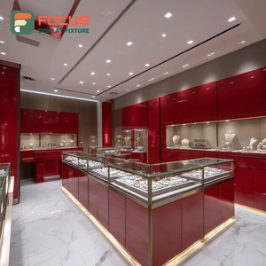 Exhibidores de Vidrio Templado para Joyería de Lujo Personalizados, Vitrina de Vidrio para Tienda de Marca - Product Image 4