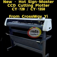 Machine de découpe de vinyle de traceur de découpe de grande taille 1350 1200mm avec caméra CCD