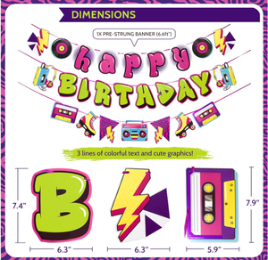 Decoración para Fiesta <span class=keywords><strong>de</strong></span> <span class=keywords><strong>Cumpleaños</strong></span> <span class=keywords><strong>de</strong></span> <span class=keywords><strong>Música</strong></span> Hip Hop, Pancartas <span class=keywords><strong>de</strong></span> <span class=keywords><strong>Feliz</strong></span> <span class=keywords><strong>Cumpleaños</strong></span> con Graffiti, Guirnalda, Reproductor <span class=keywords><strong>de</strong></span> <span class=keywords><strong>Música</strong></span>, Globo <span class=keywords><strong>de</strong></span> Aluminio, Globos <span class=keywords><strong>de</strong></span> Helio y Látex, Accesorios - Product Image 5