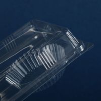 Boîte transparente pour tartelettes aux œufs (lot de 2 ou 4), pour gaufrettes aux pêches, rouleaux aux œufs, gâteaux aux dattes, pâtisseries chinoises, pain, et plats à emporter