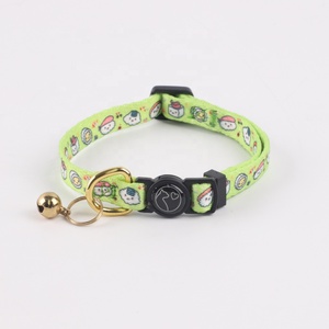 Kalung Kucing Nylon Desain Khusus Premium yang Dapat Disesuaikan dengan Lonceng Pengaman Reflektif, Pola Kartun Mewah Elegan, Modis dan Bergaya - Product Image 3