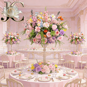Boule florale en soie JC Wholesale pour la vente en gros – Fournisseur d'usine pour achats en vrac - Product Image 1