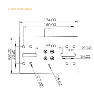 CNBear K-3008B-2 Professional Adjustable Metal Flat <b>Speaker</b> Wall Mount <b>Stand</b> Saves Floor Space & Reduces Clutter 30kg Capacity - Product Image 4