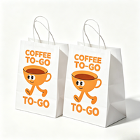 Sacs en papier APP en gros, sacs cadeaux de luxe biodégradables, imperméables, recyclables, en papier kraft, avec poignée longue, acceptant le logo personnalisé