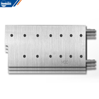Radiateur en alliage d'aluminium refroidi par eau de haute qualité, plaque de refroidissement liquide, refroidisseur original M30, fournisseur direct, fabricant