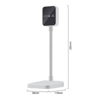 Kisonli D1 4K CMOS Auto Focus USB 2.0 Webcam 25FPS Stok Tersedia, Cocok untuk Laptop, Desktop, Layar LCD untuk Rapat