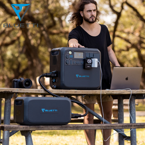 Bluetti <span class=keywords><strong>AC200MAX</strong></span> Générateur solaire portable 2400wh Centrale électrique rechargeable à énergie pratique Charge rapide Voiture au lithium-ion - Product Image 3