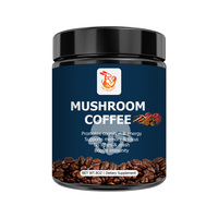 Café de Champiñones y Leche de Coco en Polvo al por Mayor de Fábrica con Beta D Glucanos para Adultos - Apoyo Vegano para la Energía y la Salud Cerebral