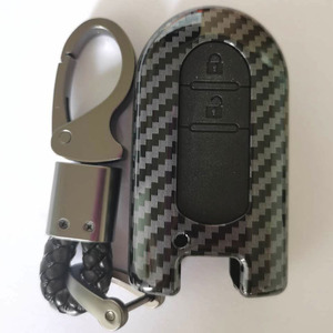 Sợi Carbon Thông Minh Từ Xa Chìa Khóa Xe Fobs Silicone Túi Bìa Cho <span class=keywords><strong>Perodua</strong></span> Axia Aruz Bezza Myvi 2017 2018.for Toyota Rush - Product Image 3