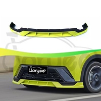 Nouveau Diffuseur de Pare-chocs Avant et Arrière pour Voiture Électrique, Spoiler de Coffre en PP, Accessoire de Tuning, Pièces de Kit Carrosserie pour BYD Seagull 2024 2023 Flying EV