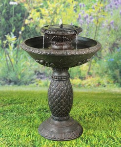 Support de Patio extérieur multifonction à énergie solaire fontaine de jardin ornements bain d'<span class=keywords><strong>oiseaux</strong></span> - Product Image 5