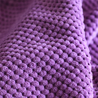 Tissu en velours côtelé à larges côtes avec poignée confortable pour housse de coussin, produit de qualité supérieure
