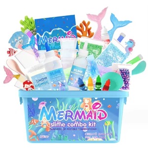 Kit de Slime con Temática de Postres de Chocolate, Donuts y Helado para Niños, para Hacer Slime de Nube de Mantequilla y Espuma - Product Image 2