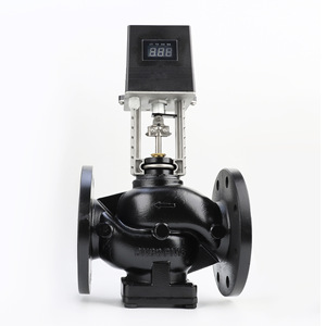 Van điện hai chiều cho hệ thống điều hòa không khí trung tâm hai chiều, hệ thống HVAC hơi nước, van điều khiển lưu lượng hai vị trí - Product Image 3