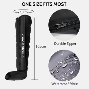 Bottes de massage pour les jambes CE Smart à 8 chambres de compression d'air séquentielle pour la récupération sportive, le bien-être et l'utilisation à domicile OEM ODM - Product Image 4