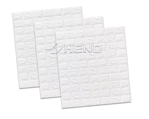 Papier peint en mousse 3D autocollant pour chambre d'enfant Wyc, revêtement mural texturé en PVC, feuilles de plastique ignifuges pour murs intérieurs - Product Image 1