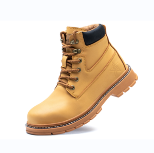 מותאם אישית לוגו החורף גבוהה למעלה מגן בטיחות מגפי רתכים אנטי לרסק לדקור אנטי בטיחות מגפי גברים - Product Image 6