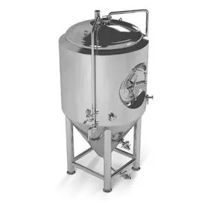 Beer Brew Fermenter 55L Conical Beer fermenter tank with jacket for sale