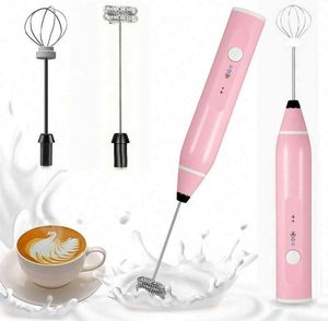 Wholesale 3rd Gear Rechargeable Milk Frother Handheld Whisk Foam Maker Custom Logo - Product Image 1