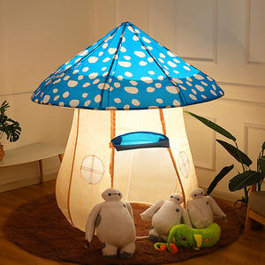 Maison de jeu intérieure pour enfants château Villa <span class=keywords><strong>tente</strong></span> pour garçons filles bébé princesse <span class=keywords><strong>petite</strong></span> maison champignon conception faite en Polyester Durable - Product Image 3
