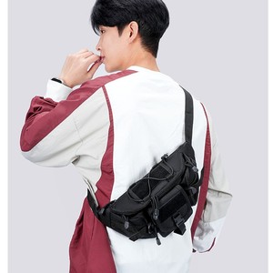 Nouveau sac bandoulière pour sports de plein air, sac de poitrine résistant à l'usure, sac de voyage, sac de randonnée, sac de pêche, sac banane tactique multifonctionnel - Product Image 3