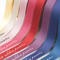 Machine d'impression d'étiquettes en satin personnalisées N-Mark avec rubans en film pour présentoirs de gâteaux floraux de mariage - Disponible dès maintenant
